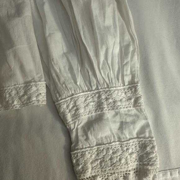 FARM RIO Romantic Embroidered Lace Blouse (109) - Picture 9 of 13